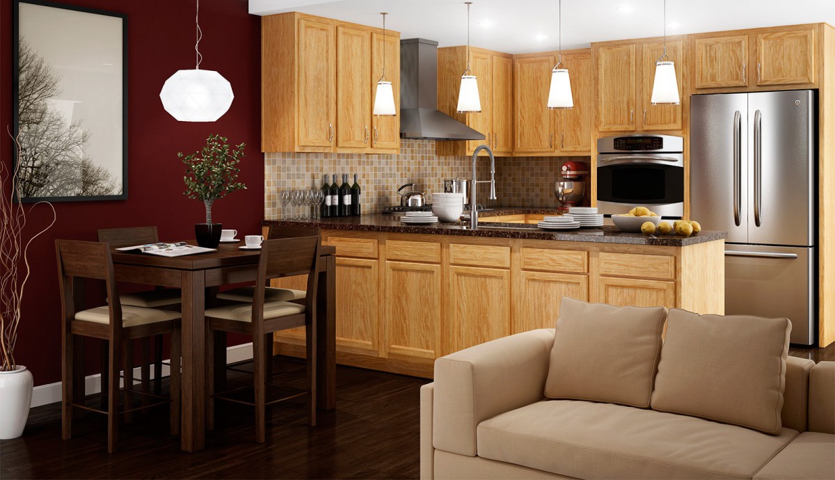 Kitchen Kompact Cabinets With Ge Quick Kitchen Appliance Package