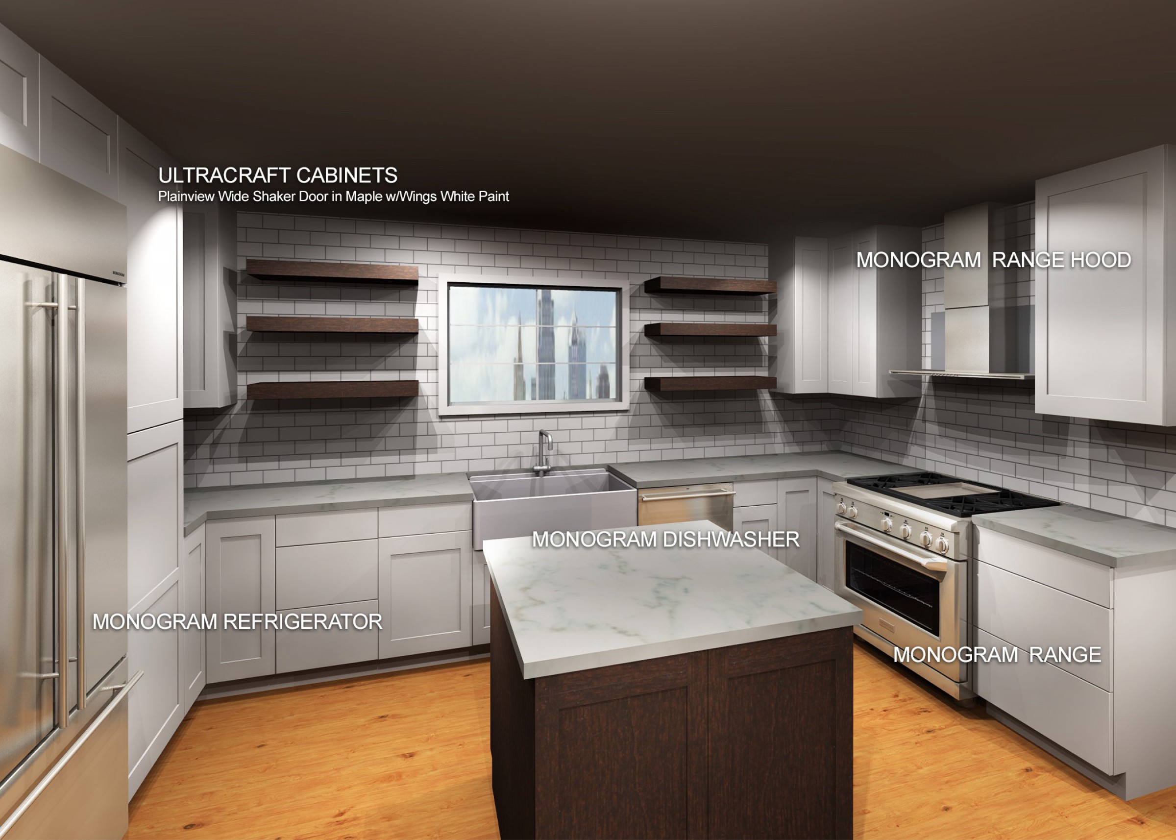 Ultracraft Cabinets With Monogram Appliance Package Discount