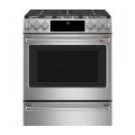 Café™ 30" Smart Slide-In, Front-Control, Dual-Fuel Range with Warming Drawer